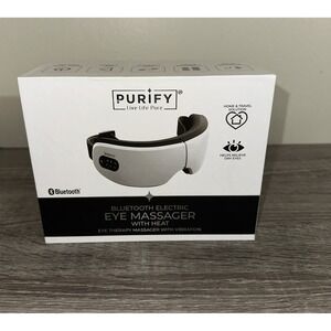 Purify Bluetooth Electrify‎ Eye Massager W/Heat Sealed #5972 Brand new
